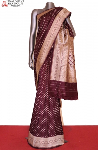 Exclusive Handloom Satin Banarasi Silk Saree